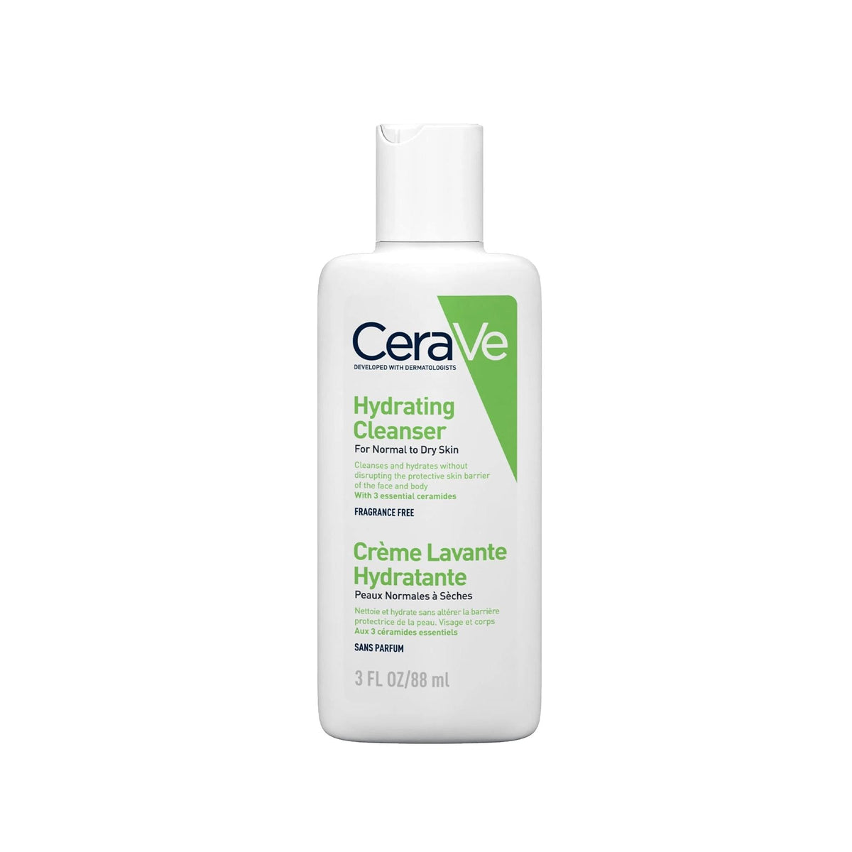 CeraVe Hydrating Cleanser for Normal to Dry Skin 88ml by Beauty Care Bag