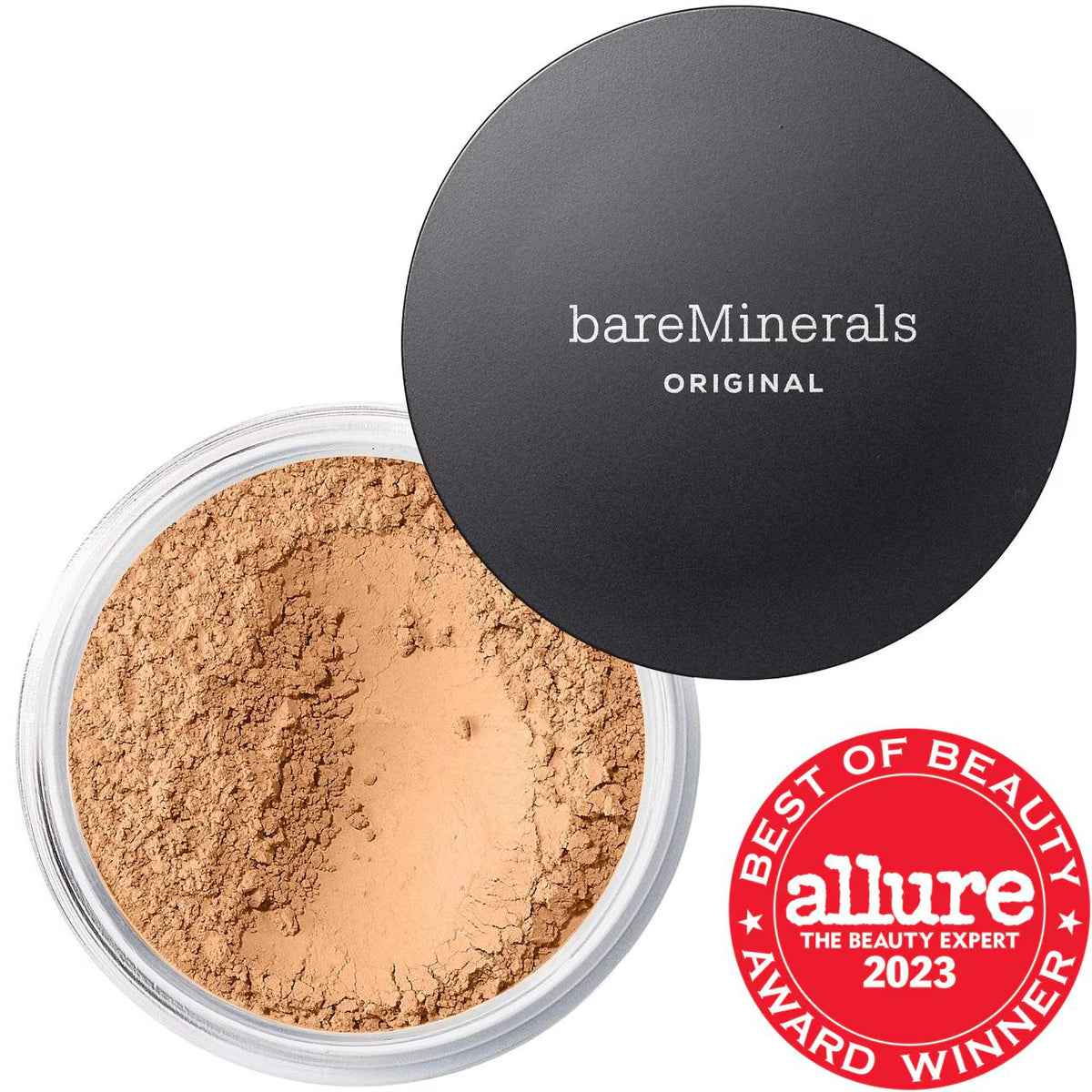 Original Loose Powder Mineral Foundation SPF 15: Talc-Free, Vegan & Cruelty-Free - Natural Luminous Finish & Sun Protection by Beauty Care Bag