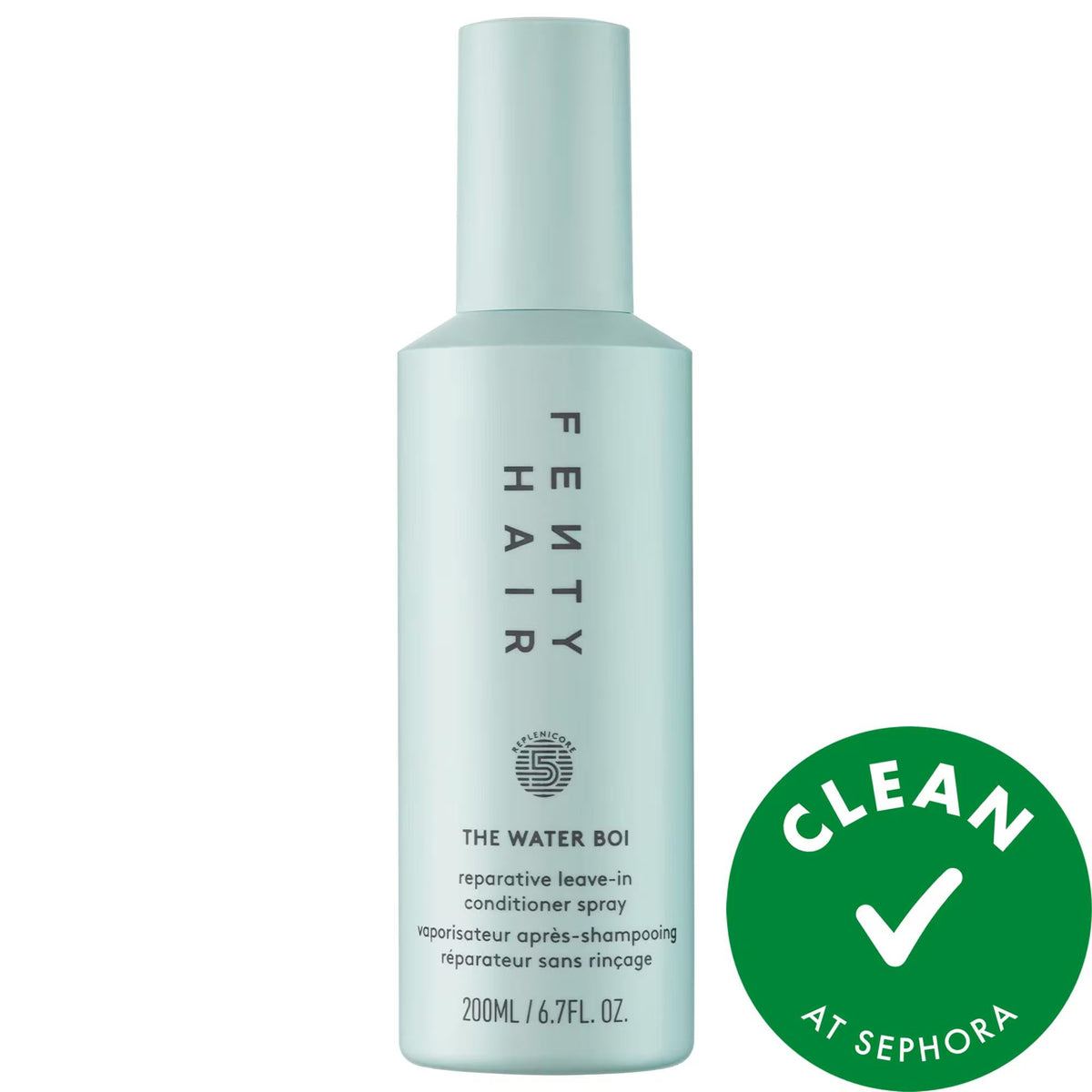 The Water Boi reparative leave-in conditioner spray for all hair types