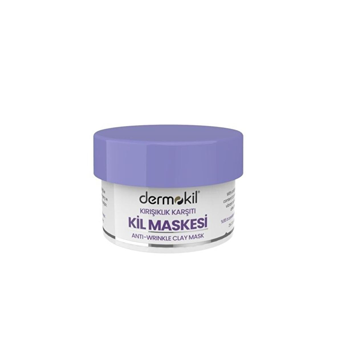 Dermokil anti-wrinkle clay mask with collagen and peptides