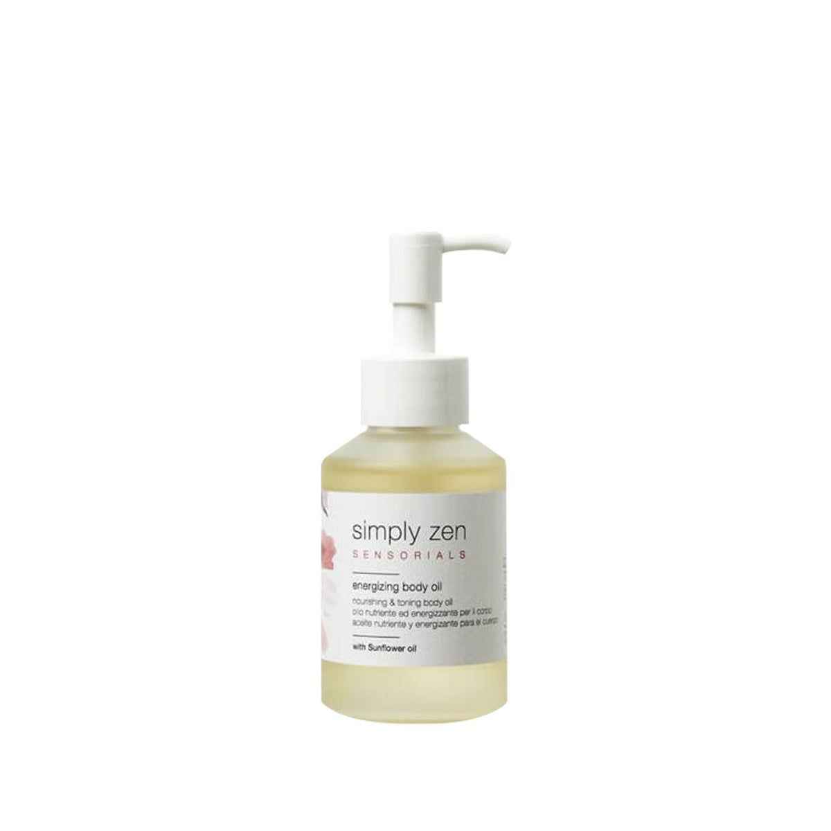 Simply Zen Sensorials Energizing Body Oil - 3.38 fl oz Nourishing & Invigorating Skincare by Beauty Care Bag