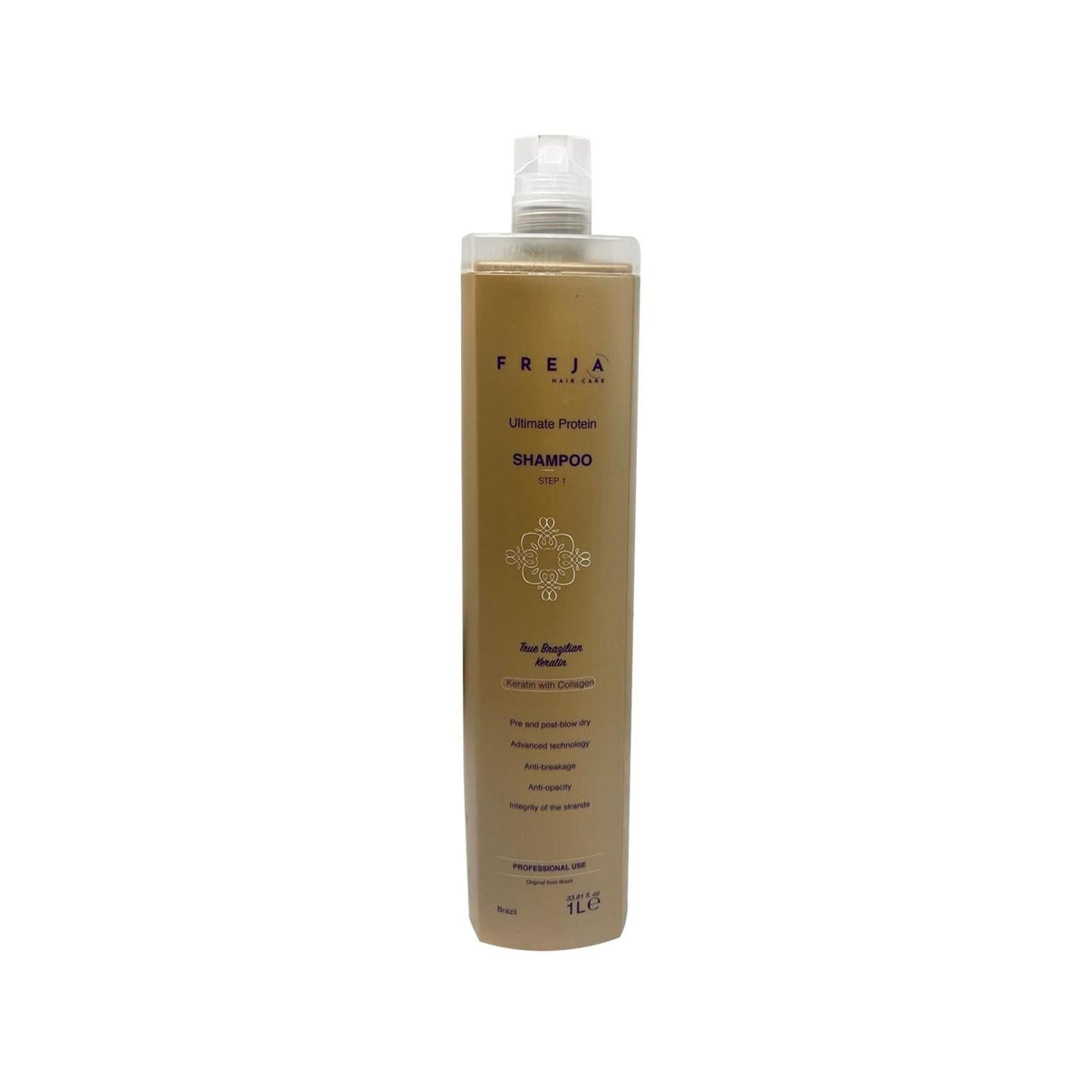 FREJA True Brazilian Keratin Step 1 protein shampoo, 1000ml