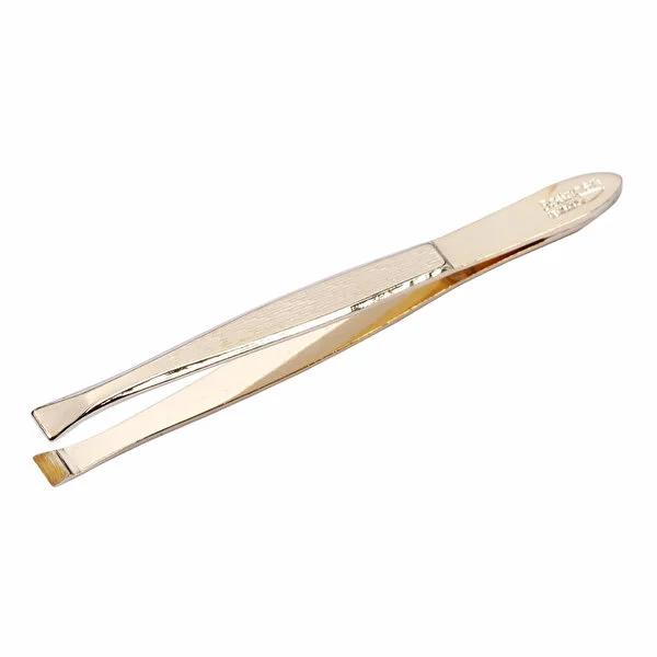 Solingen Precision Tweezers: Effortlessly Remove Short Hairs - Professional Straight Tip Tweezers for Eyebrow Shaping and Splinter Removal by Beauty Care Bag