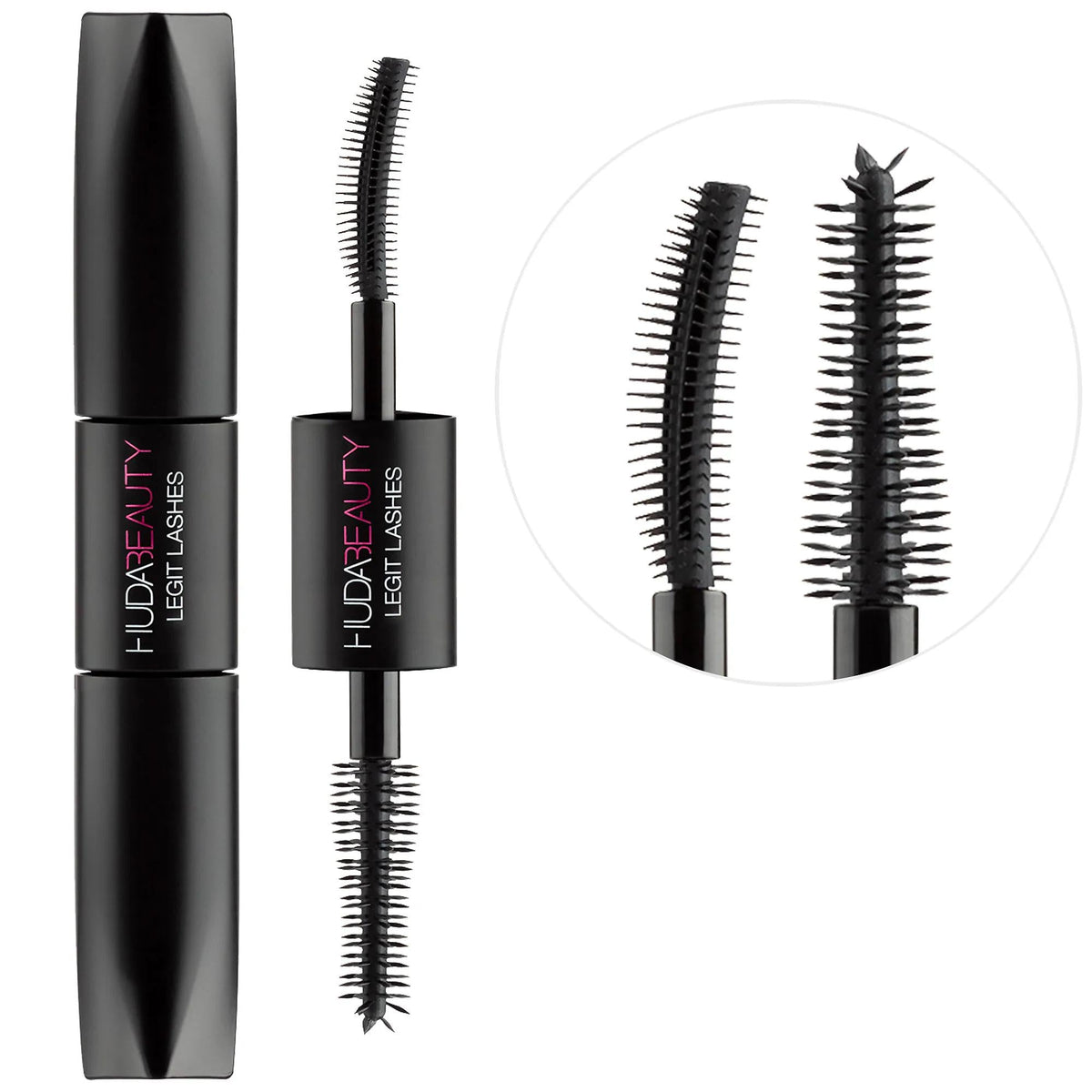 Legit Lashes mini double-ended mascara in electric blue