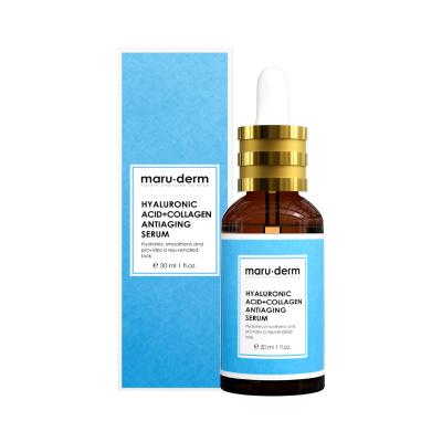 Maruderm Anti-Aging Face Serum with Collagen & HyalŸronik Asit - 30ml, Improves Skin Hydration & Elasticity by Beauty Care Bag