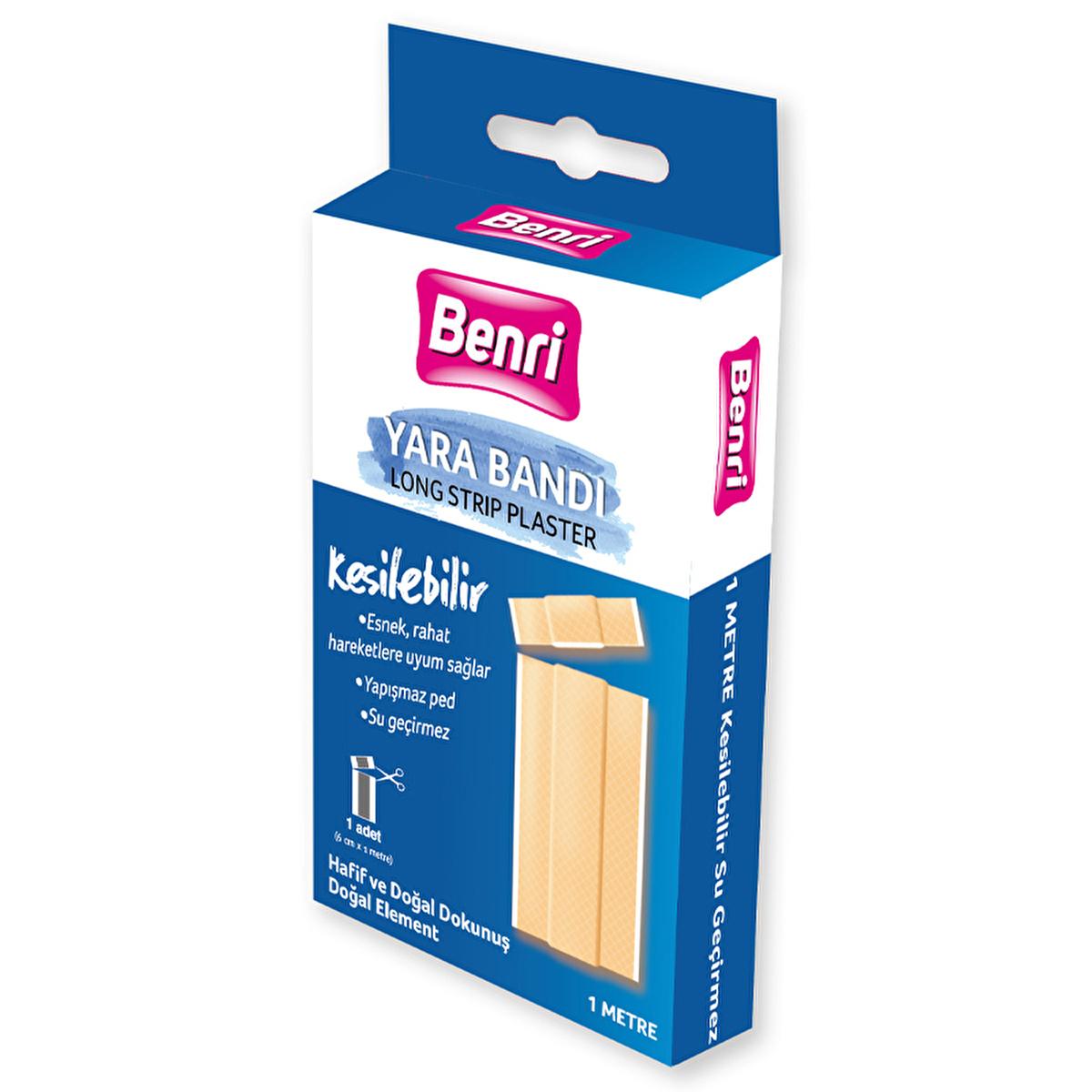 Benri Cuttable Bandage - Flexible, Waterproof & Latex-Free | 6cm x 1m by Beauty Care Bag