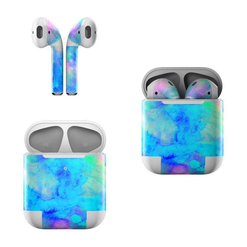 Electrify Ice Blue - Apple AirPods Skin by DecalGirl