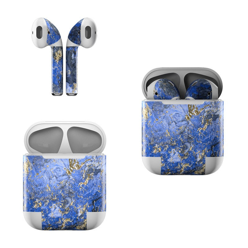 Gilded Ocean Marble - Apple AirPods Skin by DecalGirl