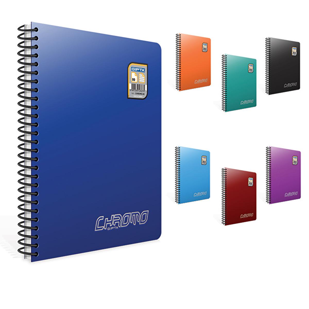 Gıpta A5 spiral notebook with grid paper