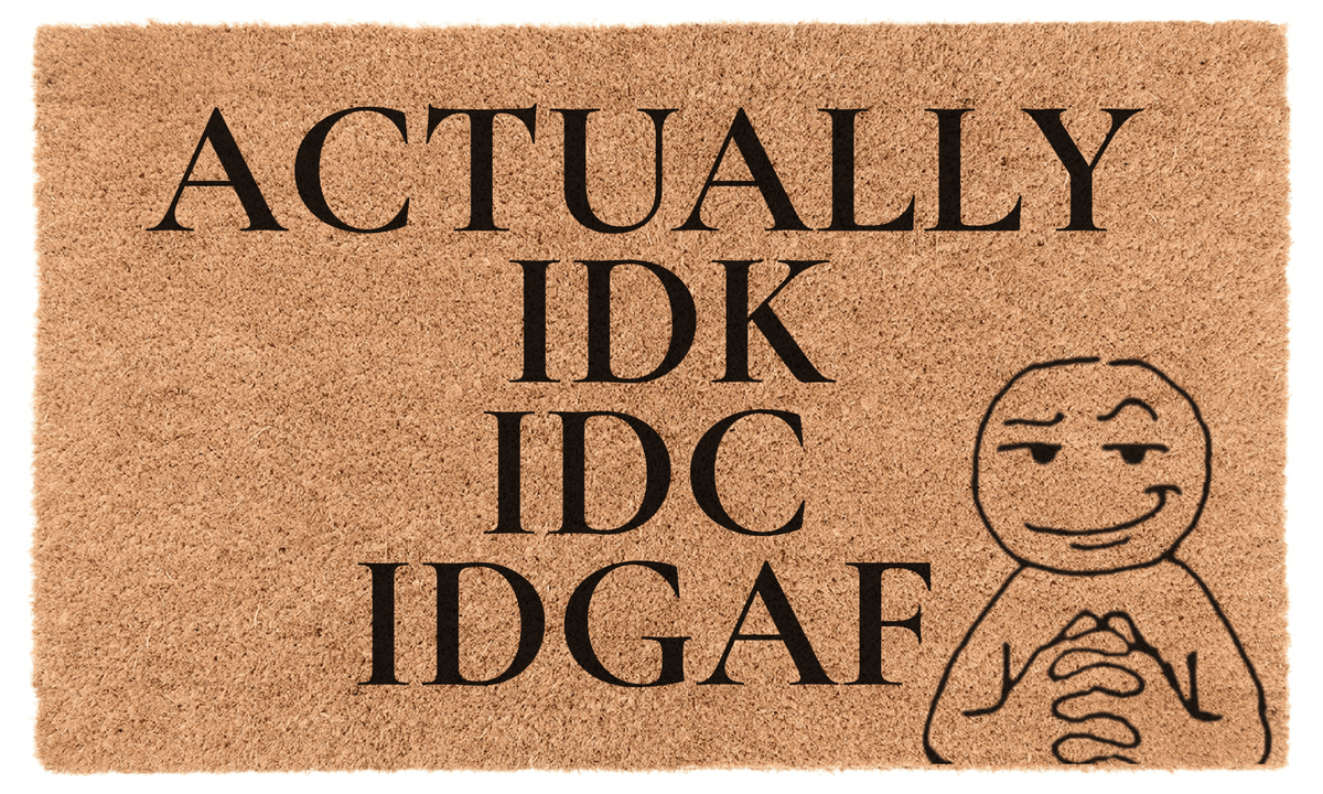 Actually idk, idc, idgafTorqelo.com