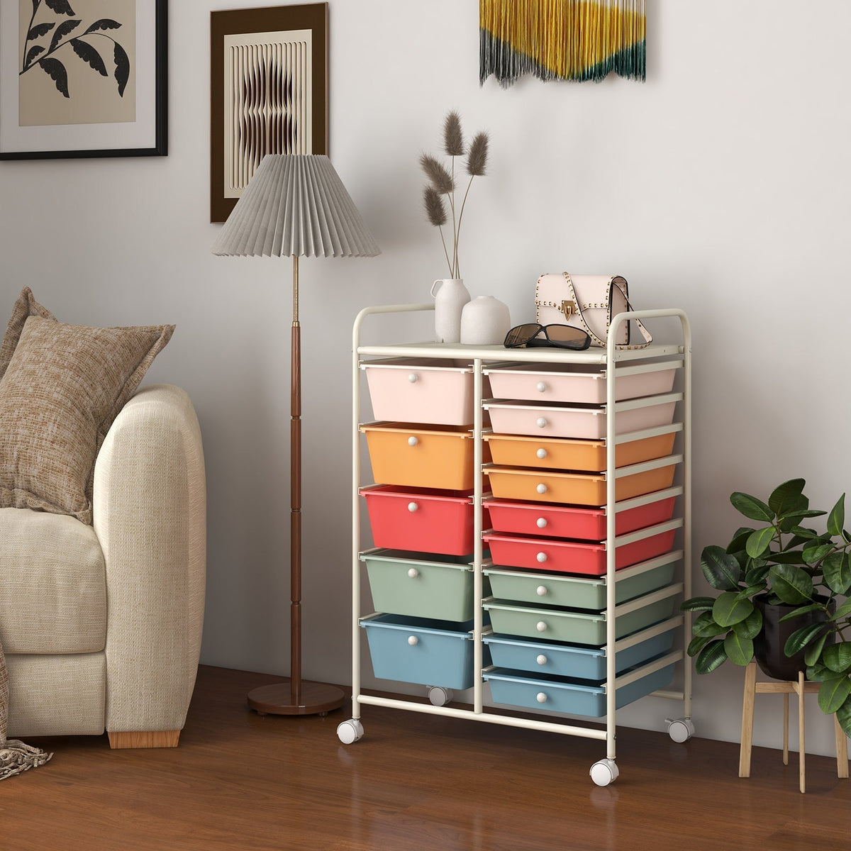 Adjustable 3-Step Helper Stool with Safety Handles and for kidsTorqelo.com