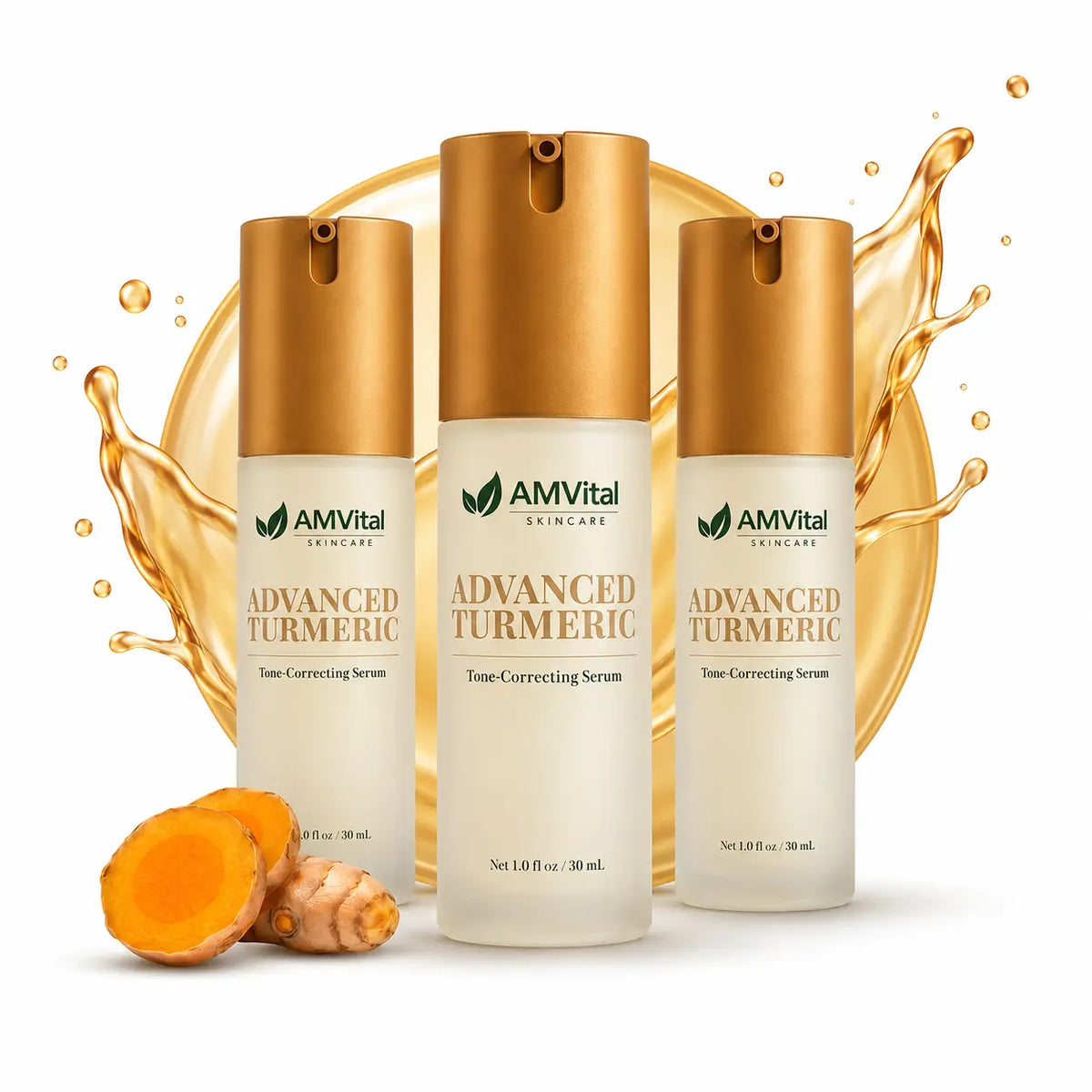 AMVital Advanced Turmeric Tone-Correcting Serum by AMVital
