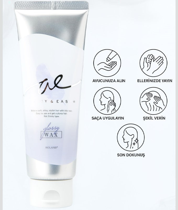 Airy Easy Glossy Wax Flexible Styling Pomade 100 ml by Beauty Care Bag