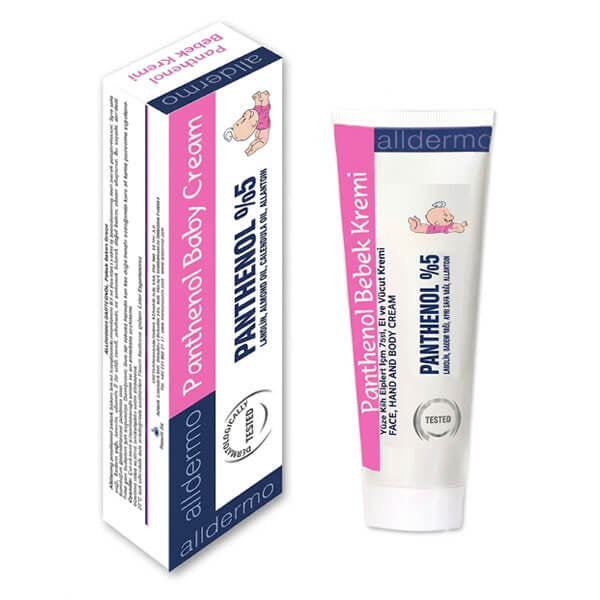 Alldermo Panthenol Baby Cream for Sensitive Skin 120g by Beauty Care Bag