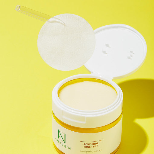 AMPLE:N Acne Shot Toner Pad 130ml by Seoulia