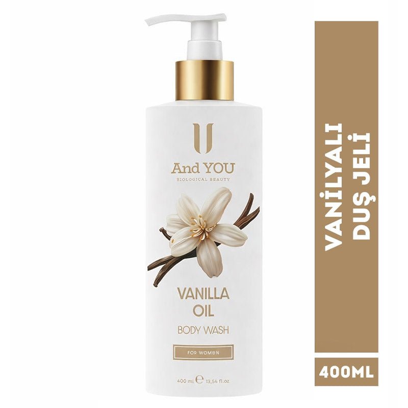 And You Vanilla Oil Body Wash with Sea Minerals 400 mlBody CareTorqelo.com