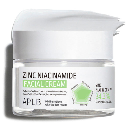 APLB Zinc Niacinamide Facial Cream 55ml by Seoulia