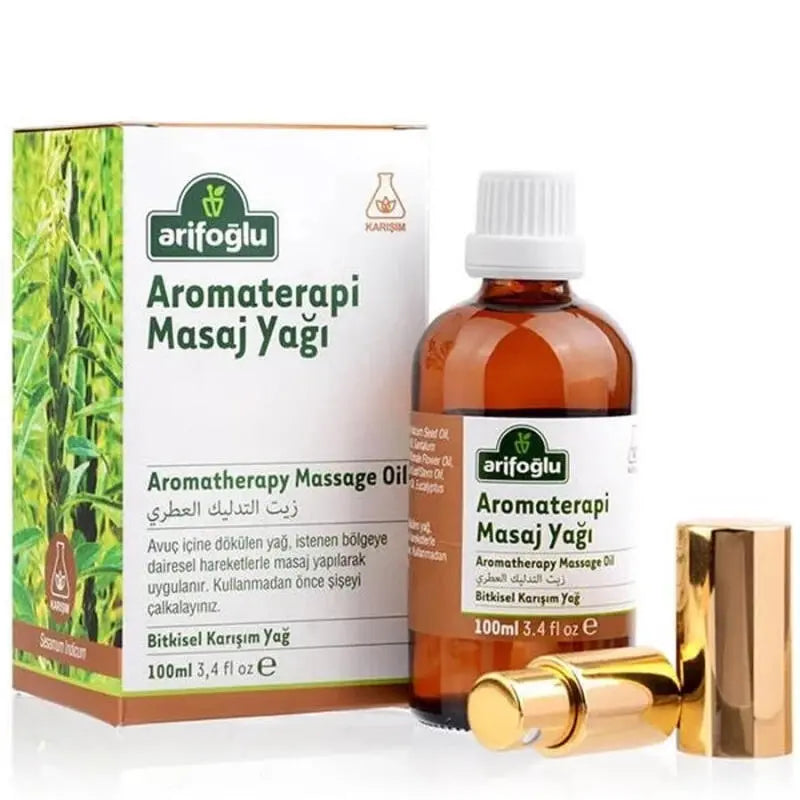 Arifoglu Aromatherapy Massage Oil for Body Relaxation 100ml by Beauty Care Bag