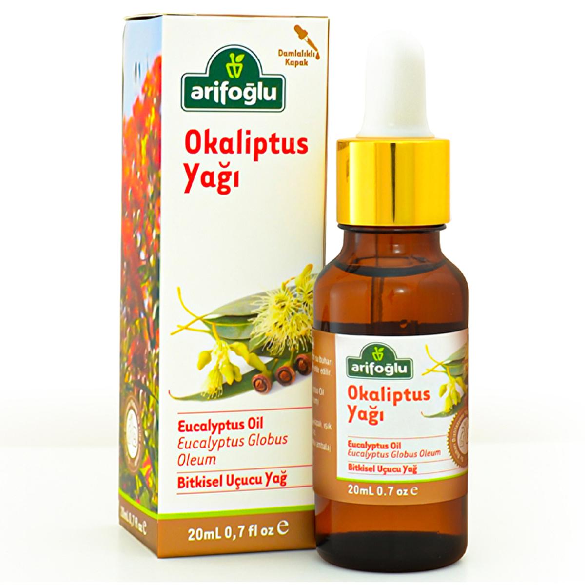 Arifoğlu Eucalyptus Essential Oil 20ml - Eucalyptus Oil for Aromatherapy & Natural WellnessBody OilTorqelo.com