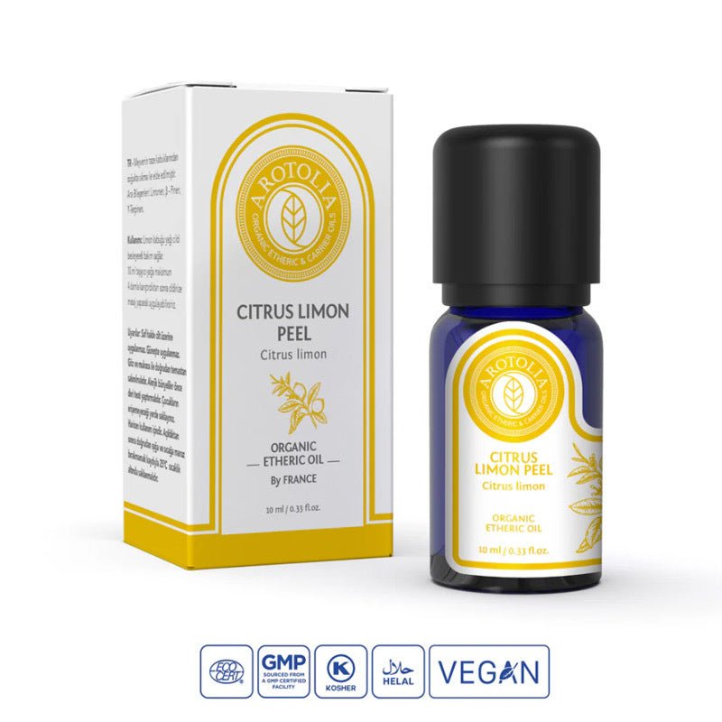 Arotolia Lemon Peel Essential Oil for Aromatherapy 10 mlBody CareTorqelo.com