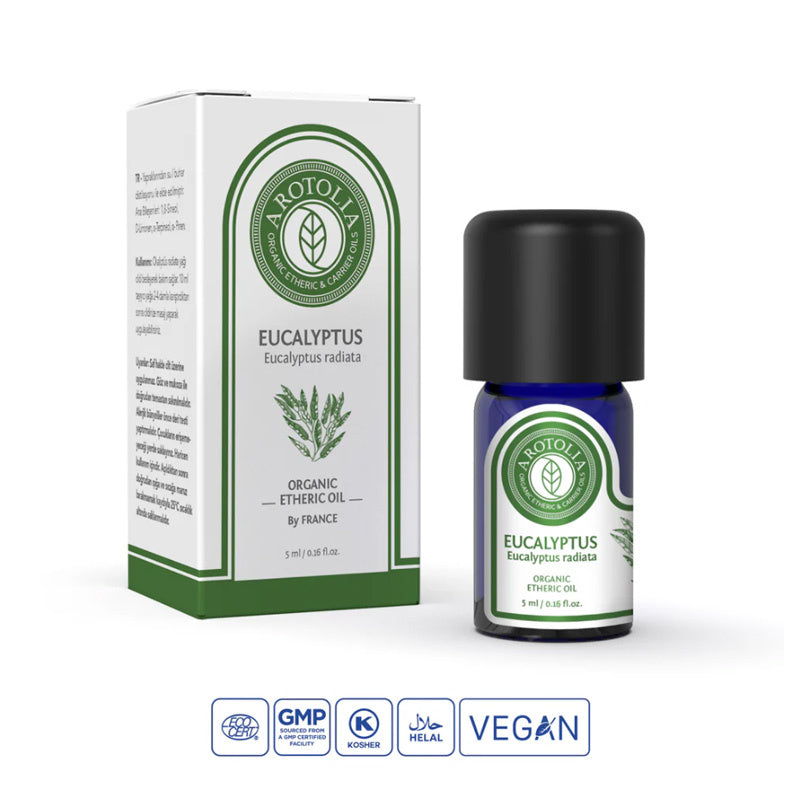 Arotolia Eucalyptus Essential Oil for Aromatherapy 5ml by Beauty Care Bag