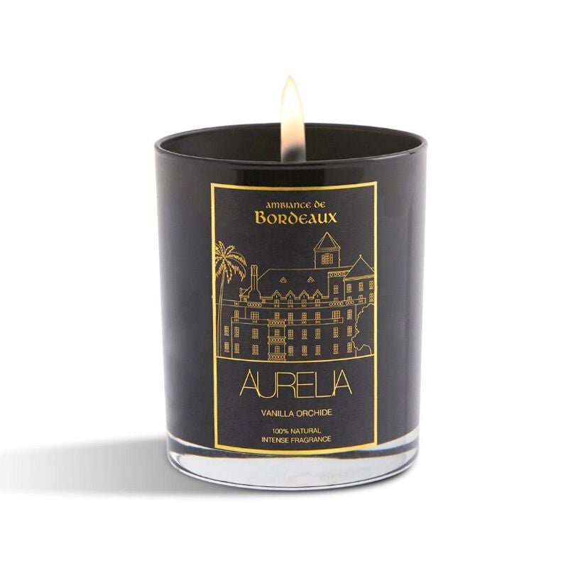 Aurelia Geneve Vanilla & Orchid Scented Candle 180gHomeTorqelo.com