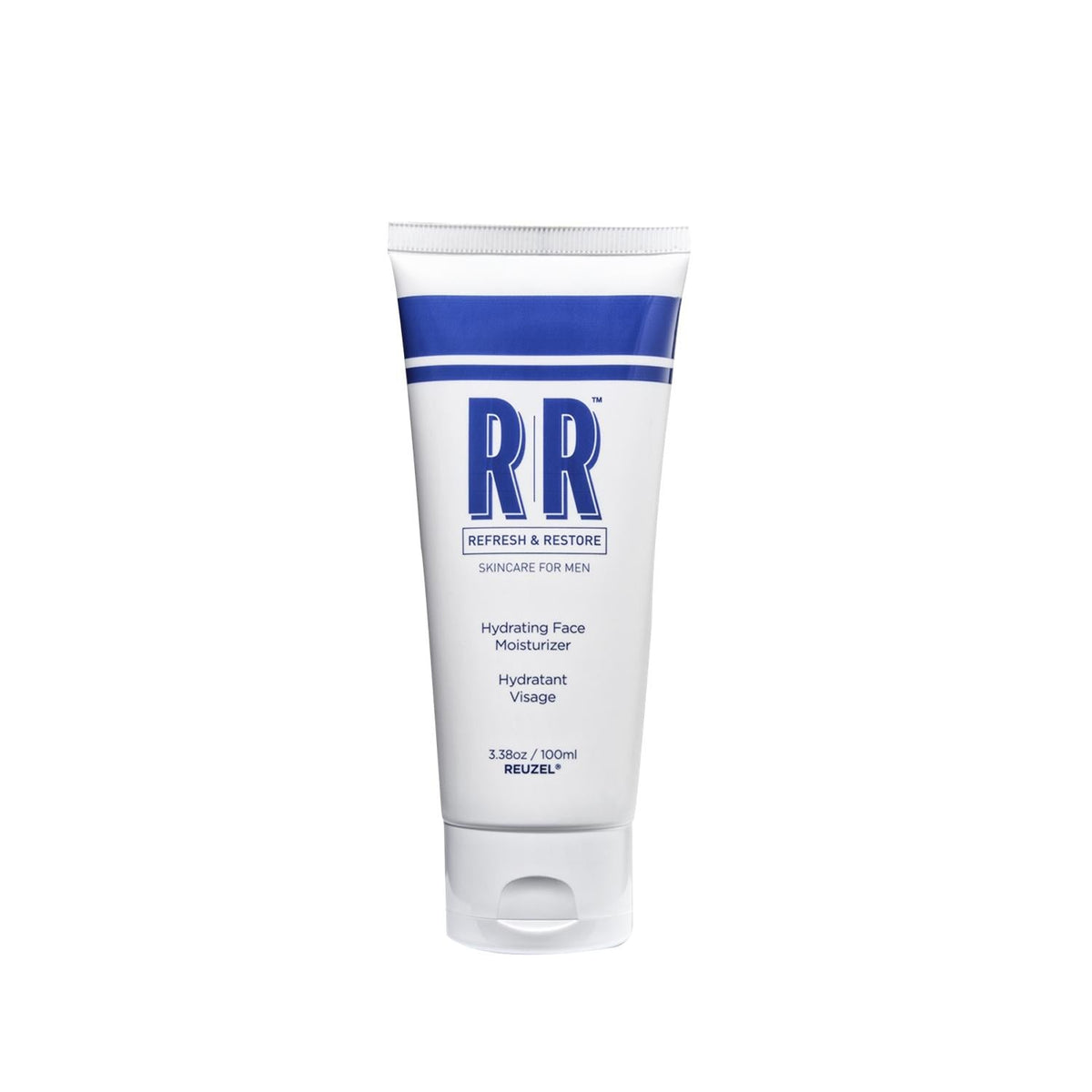 Reuzel Hydrating Face Moisturizer - 100ml, Long-Lasting Hydration for Dry Facial Skin, Men's Skincare by Beauty Care Bag