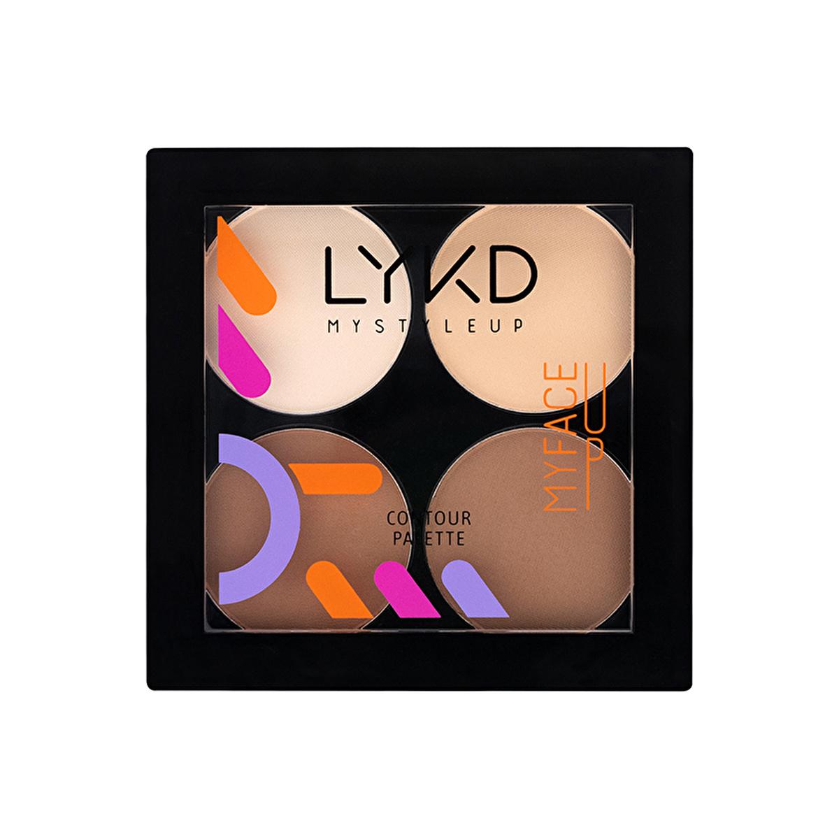 LYKD Contour Palette - Sculpt & Define: Professional Face Contouring Makeup for All Skin Tones - Highlight & Shadow by Beauty Care Bag