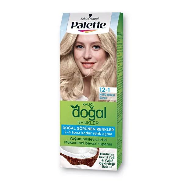 Palette Natural Colors Hair Dye - Argan Oil Enriched, Long-Lasting & Vibrant Shade by Palette by Beauty Care Bag