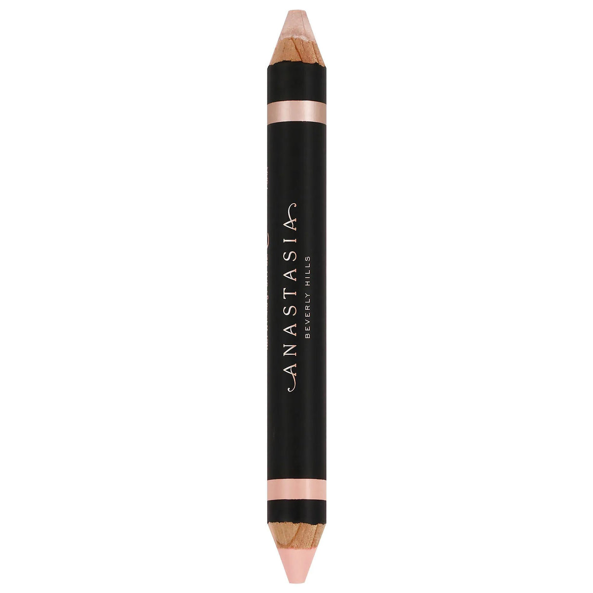 Anastasia Highlighting Duo Eyebrow Pencil: Double-Ended Matte & Shimmer Highlighter for Defined, Glowing Brows with Vitamin E by Beauty Care Bag