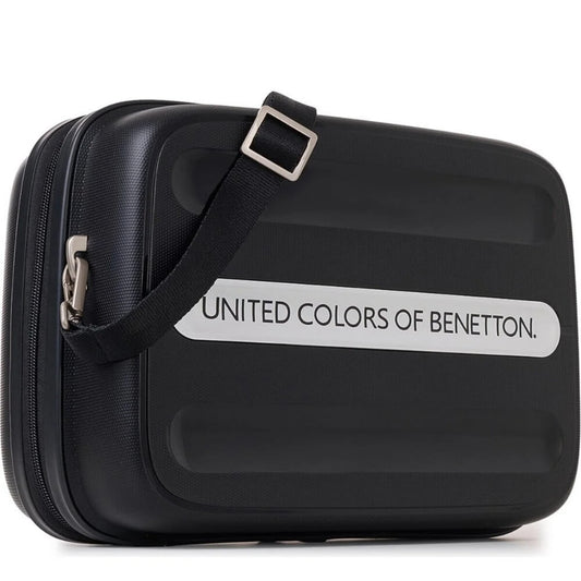 Benetton 1770 Makeup Bag Durable Travel Organizer in Black by Beauty Care Bag