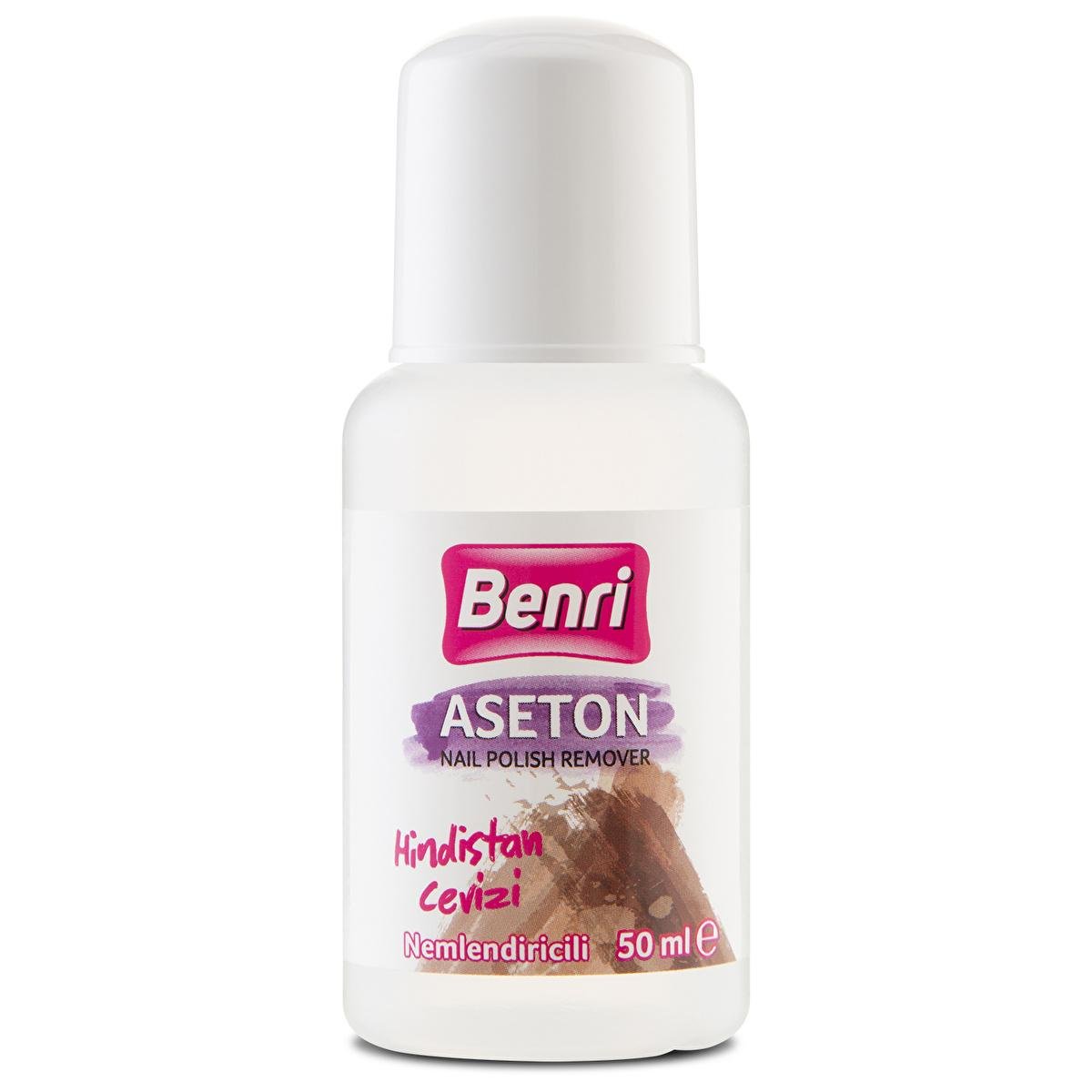 Benri Mini Coconut Scented Nail Polish Remover - 50ml Portable Acetone Formula for Effective Nail CareNail PolishTorqelo.com