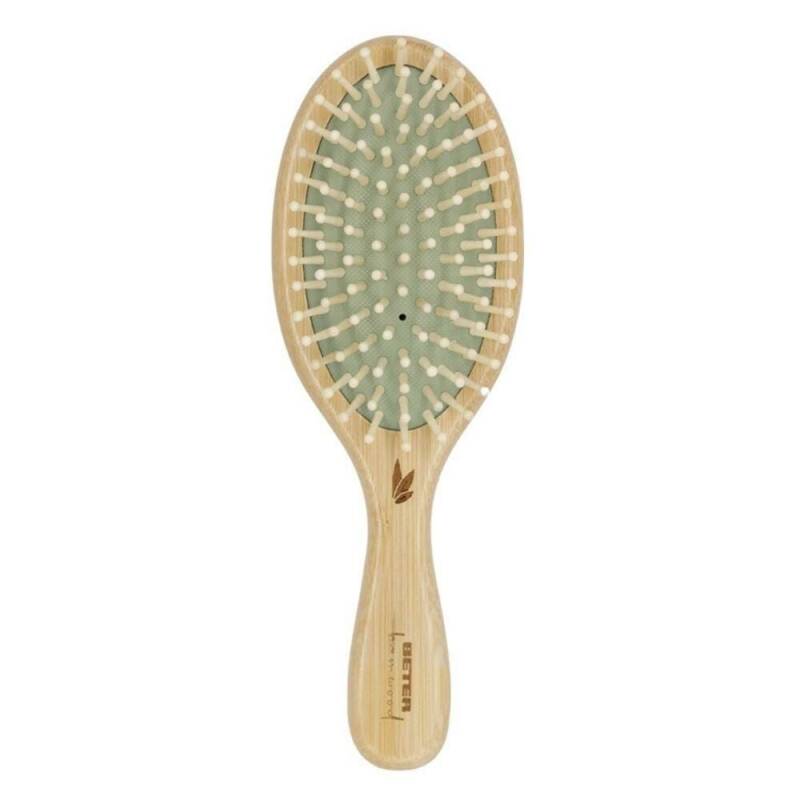 Beter Bamwood Round-Tip Hairbrush for Easy Detangling by Beauty Care Bag