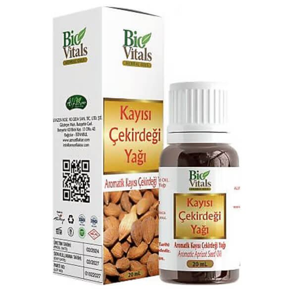 Bio Vitals Apricot Kernel Oil for Nourished Skin 20 ml by Beauty Care Bag