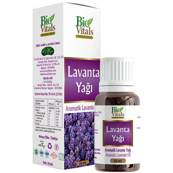 Bio Vitals Lavender Oil Soothing Pure Essential Oil 20 ml by Beauty Care Bag