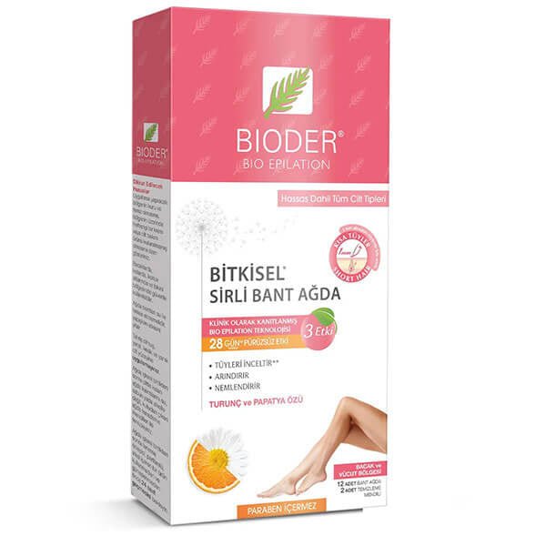 Bioder Wax Strips for Body with Herbal Formula 12-PackBody CareTorqelo.com