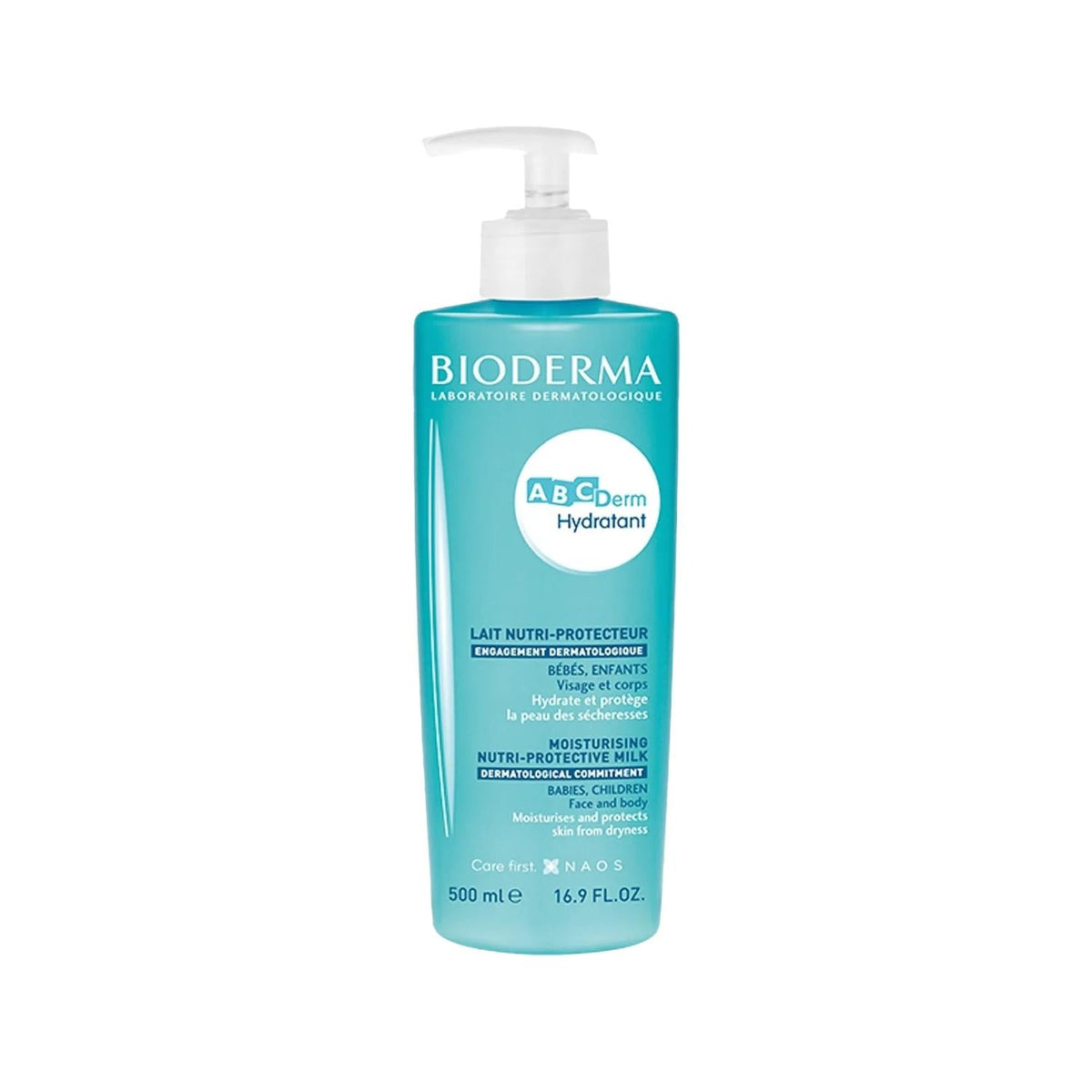 Bioderma ABCDerm Moisturizing Milk 500ml - Hydrating and Nourishing Skincare for Sensitive SkinFace CreamTorqelo.com