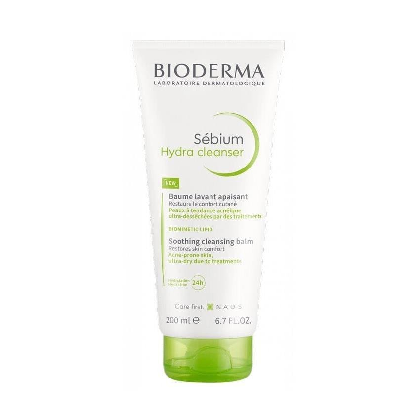 Bioderma Sebium Hydra Cleanser - Gentle Facial Cleanser for Acne-Prone Skin, Moisturizing & Non-IrritatingCleanserTorqelo.com
