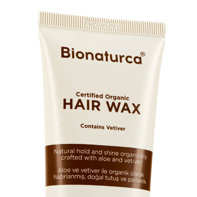 Bionaturca Organic Vetiver Hair Styling Herbal Wax 100 ml by Beauty Care Bag
