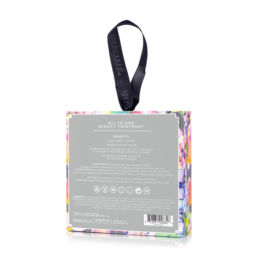 Black Orchid | Boxed FlowerBody Wash Infused BufferTorqelo.com