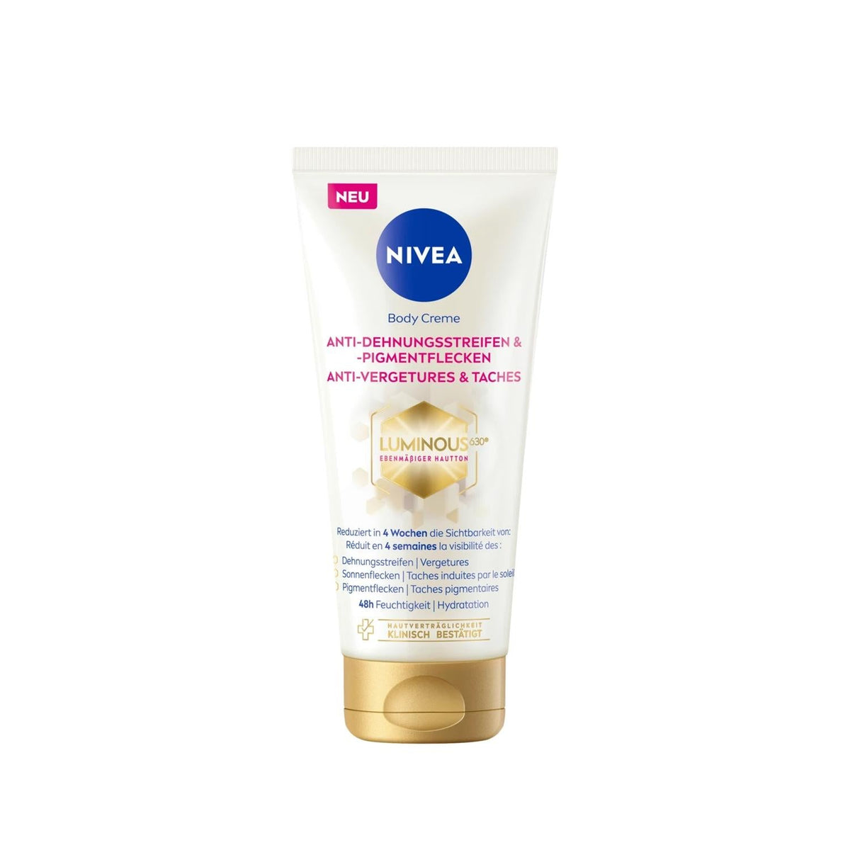 Nivea Luminous630 anti-spot body care cream, 200ml