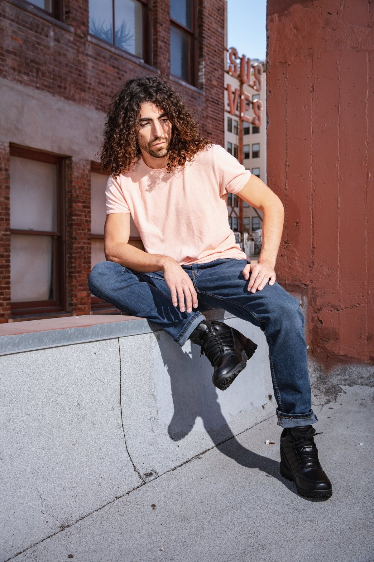 CALTO FD003 - 4.5-Inch Height Increase Shoes (Black) - LightweightSneakers / AthleticsTorqelo.com