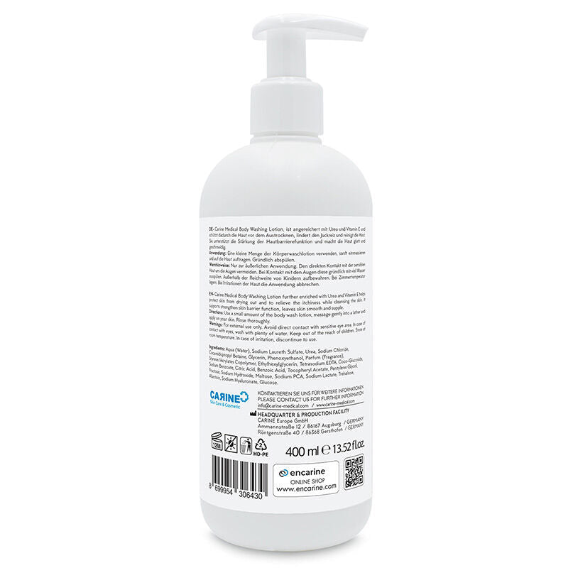 Carine Body Wash Lotion with Urea & Vitamin E 400mlBody CareTorqelo.com