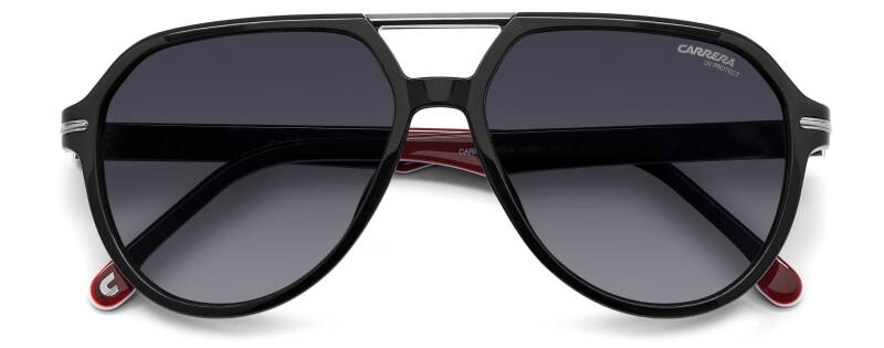 Carrera 315/S Grey Men's Sunglasses with Rectangular Frame 58mm by Beauty Care Bag