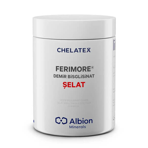 Chelatex Ferimore Iron Bisglycinate Chelate Supplement 60 Capsules by Beauty Care Bag