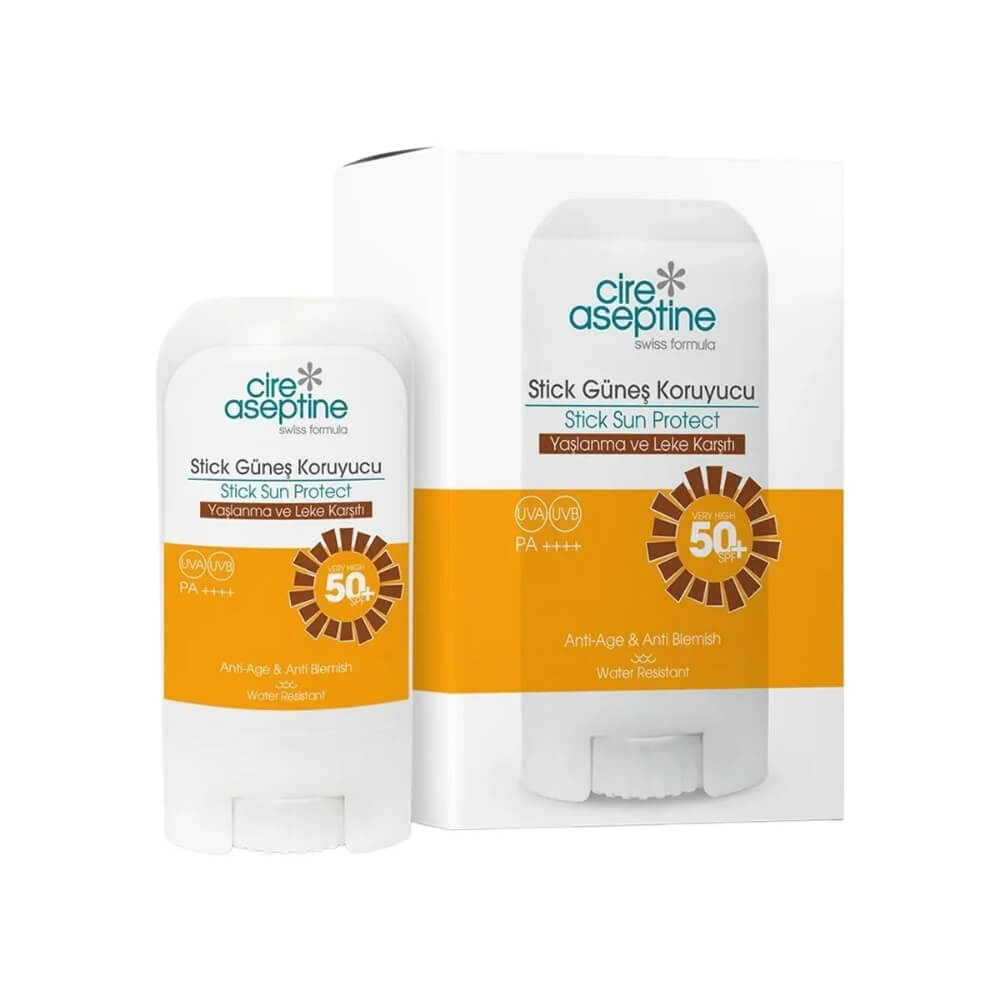 Cire Aseptine SPF 50+ Anti-Aging Sunscreen Stick 15 ml by Beauty Care Bag