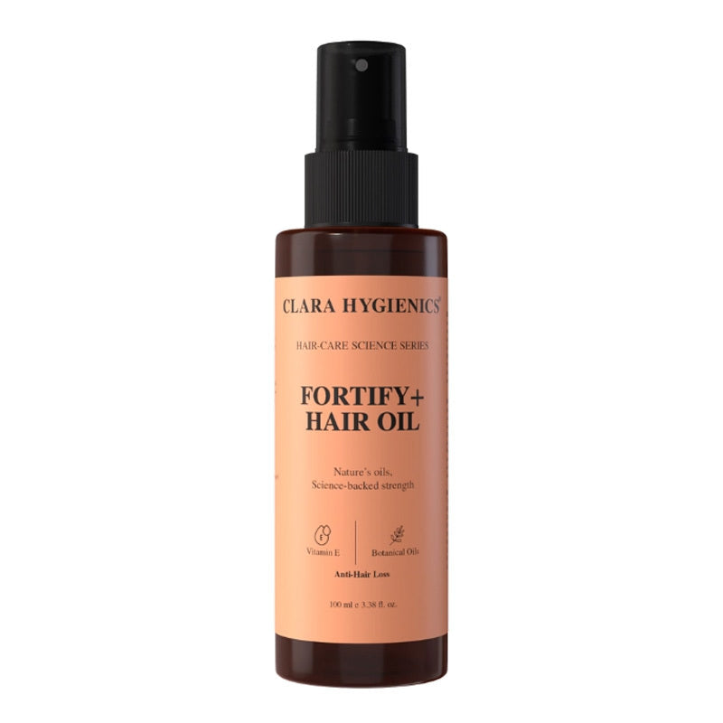 Clara Hygienics Fortify+ Strengthening Hair Oil 300 ml by Beauty Care Bag