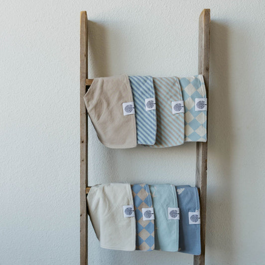 Cloud Bandana Bib Set (8 pack) by Parker Baby Co.