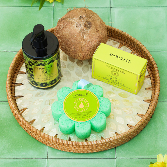 Coconut Verbena Wild Flower, Pedi Buffer, and Body Wash Refill SetBody Gift SetTorqelo.com