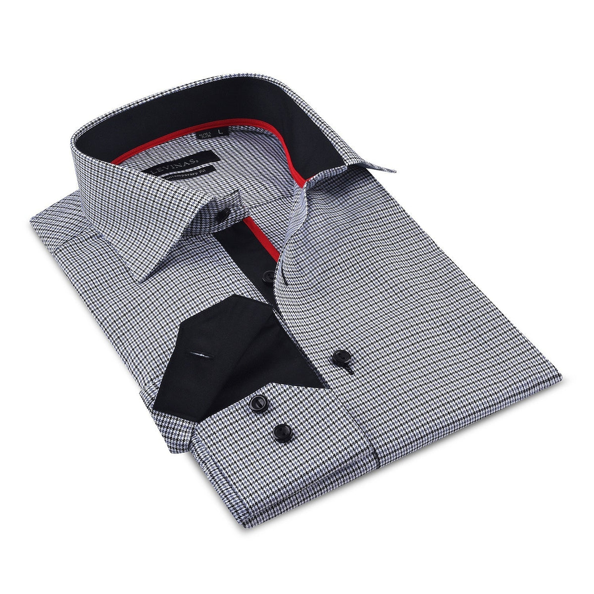 Contrast Collar Button-Up Shirt // - Contemporary Fit - contrast trimming- final sale - Size SmallShirts & TopsTorqelo.com